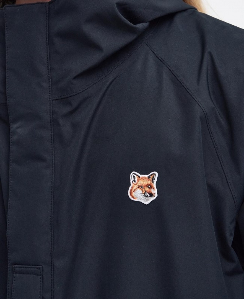 Barbour x Maison Kitsuné Military Reversible Negrii | EKXA4366