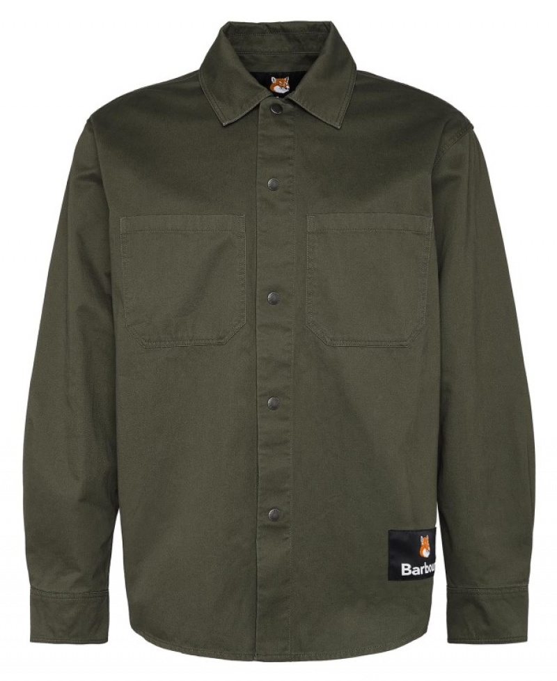 Barbour x Maison Kitsuné Relaxed Verzi | NKYN4353
