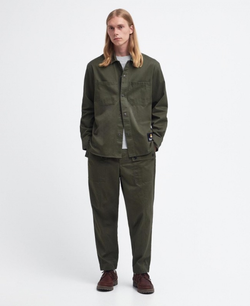 Barbour x Maison Kitsuné Relaxed Verzi | NKYN4353